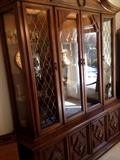 also...A-Mazing Matching Lighted China Cabinet...