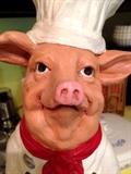 Lot's Of Fun "Pig Items"...This Guy Welcomes You To The FULL Kitchen!...