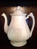 Ironstone Tea Pot (LOVE) ...