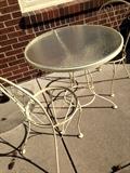 Super Cute Iron Bistro Set...