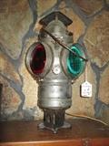 Adlake Railroad lantern electrified