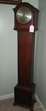 Antique oak Grandmother clock