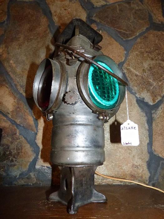 Adlake Railroad electrfied lantern