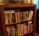 BOOKS galore and bookcases