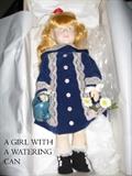 A Girl with a Watering can - Madame Alexander Effenbee doll