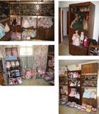 MANY CABINETS FULL OF MADAME ALEXANDER DOLLS