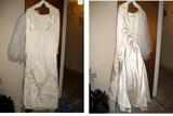 WEDDING DRESS APPROXIMATE SIZE 5-6