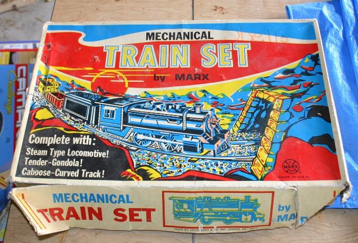 Mechanical Train Set by Marx