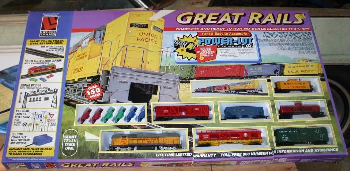 Great Rails Collection of Trains set