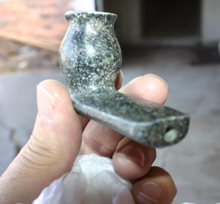 Indian Stone Pipe