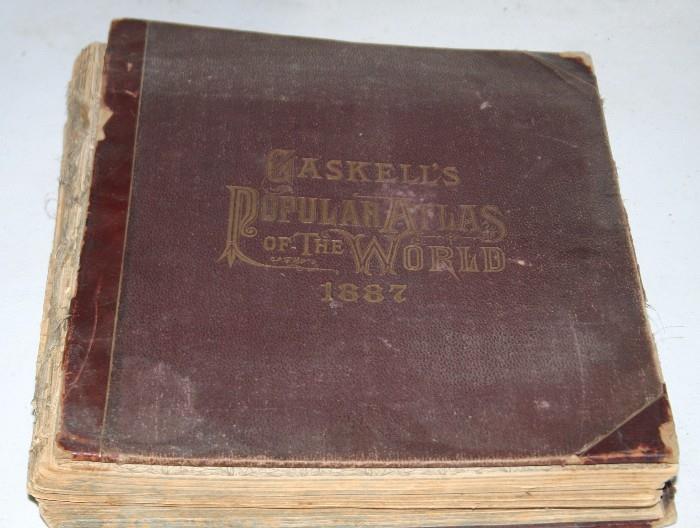 Gaskell’s Popular Atlas Of The World 1887