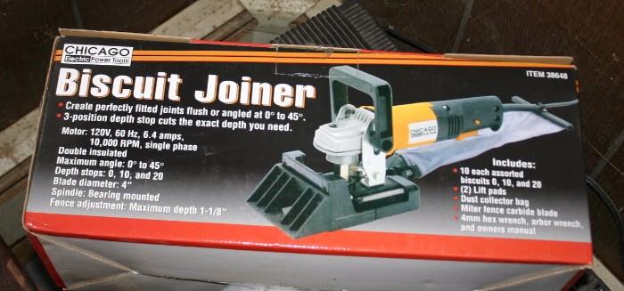 Chicago Power Tools Biscuit Joiner-NIB