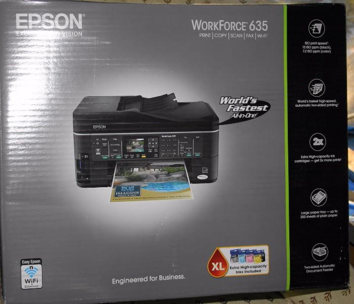 Epson WorkForce 635 Printer and Scanner
