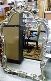 Large decorative Rococo mirror