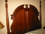 Beautiful queen bed/headboard (without mattresses)
