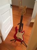 Squire mini fender electric guitar
