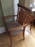 Captains chair from a set 6 chairs for sale