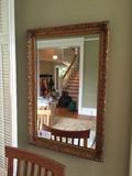 Gorgeous gilded mirror
