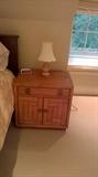 One of a set of matching nightstands or end tables