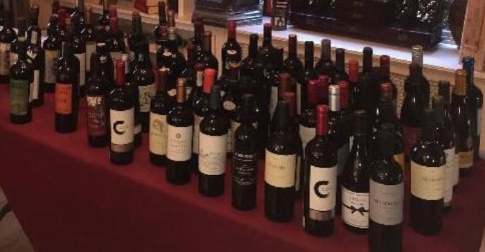 An assortment of close to 250 bottles of wine, of various vintages, available to purchase. A nice selection of nice vintages priced at $5.00, $10.00 and $20.00 a bottle. Prices are 50% or less of retail value. 