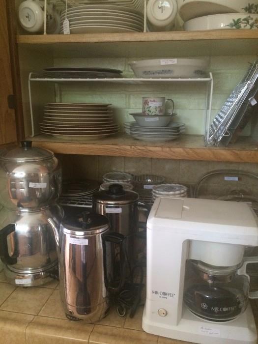 A number of small appliances