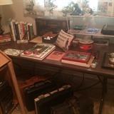 Golf items; brief cases