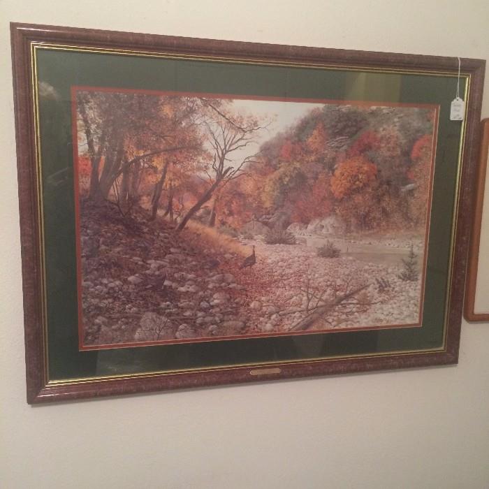 Framed art - "Turkey Creek" by Jodie Boren