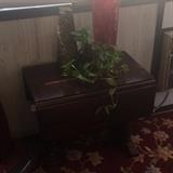 Side drop leaf table