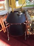 Vintage bar cart