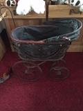 Antique doll carriage