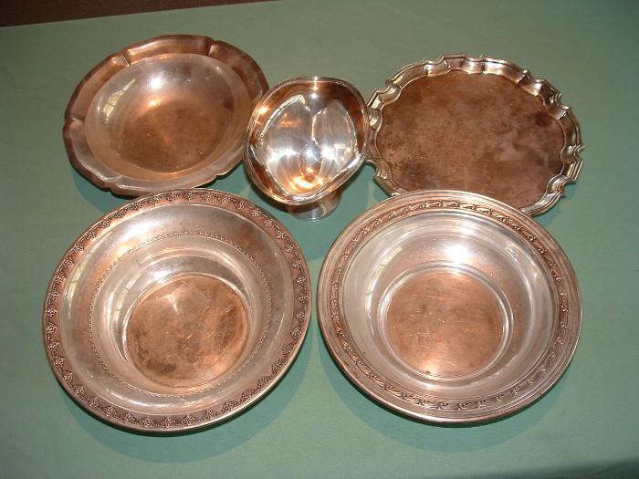Some of the sterling pieces