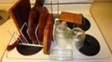 cutting boards, canning jars, etc