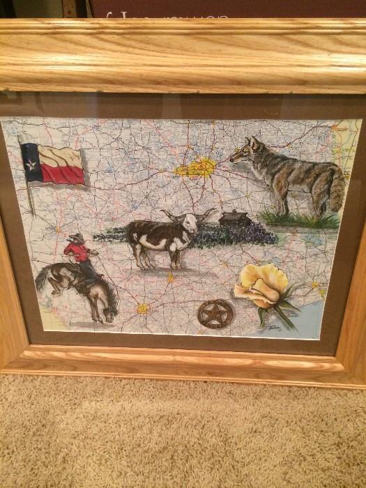 Totally Texas art