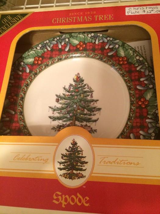 Spode Christmas plate