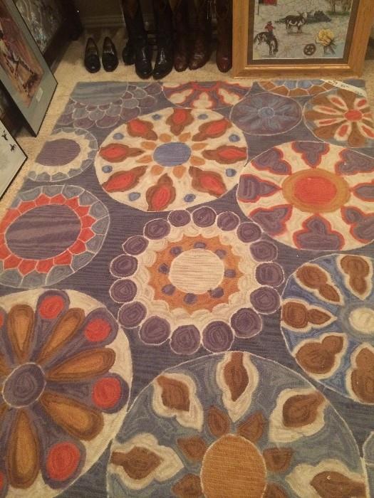 5 feet x 9 feet rug