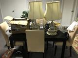 Dining table & chairs