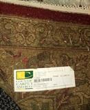 Jaipur Indian knotted rug, 9x12