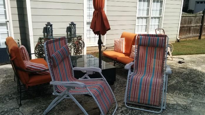 Nice outdoor furniture, even better if you're a Vols fan!