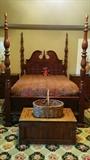 Texas-sized queen bed, purchased at Weirs, Dallas, TX