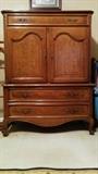 Vintage French Provincial Gentleman's Chest, manufactured by Century Furniture Co.