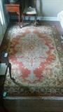 Better pic of the 5' x 8' Heriz style carpet