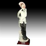 T_168.JPG	Giuseppe Armani, Figurine Signed Lady With Poodle 1987 Retired #394F Capodimonte, signed
Condition: Good
Shipping: Yes
Size:14"