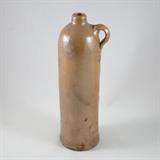 Antique Clay Pottery Bottle with Handle, Stamped No. Condition: Good, Minor Chip Near Handle Shippin
Antique Clay Pottery Bottle with Handle, Stamped No. Condition: Good, Minor Chip Near Handle