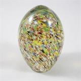 Vintage Egg Shaped Murano Style Glass Paperweight Condition: Very Good Shipping: Yes Size: 3.5