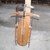 Vintage Wooden Airline Flexible Ace Sled