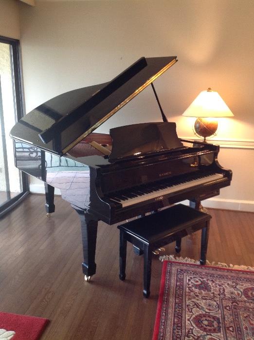EBONY GRAND PLAYER PIANO