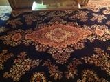 ONE OF SEVERAL RUGS, MANY HAND MADE