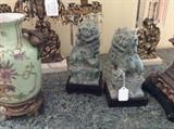 Soapstone Foo dogs