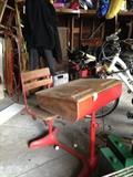 Vintage school desk