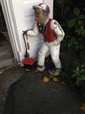 Vintage lawn jockey